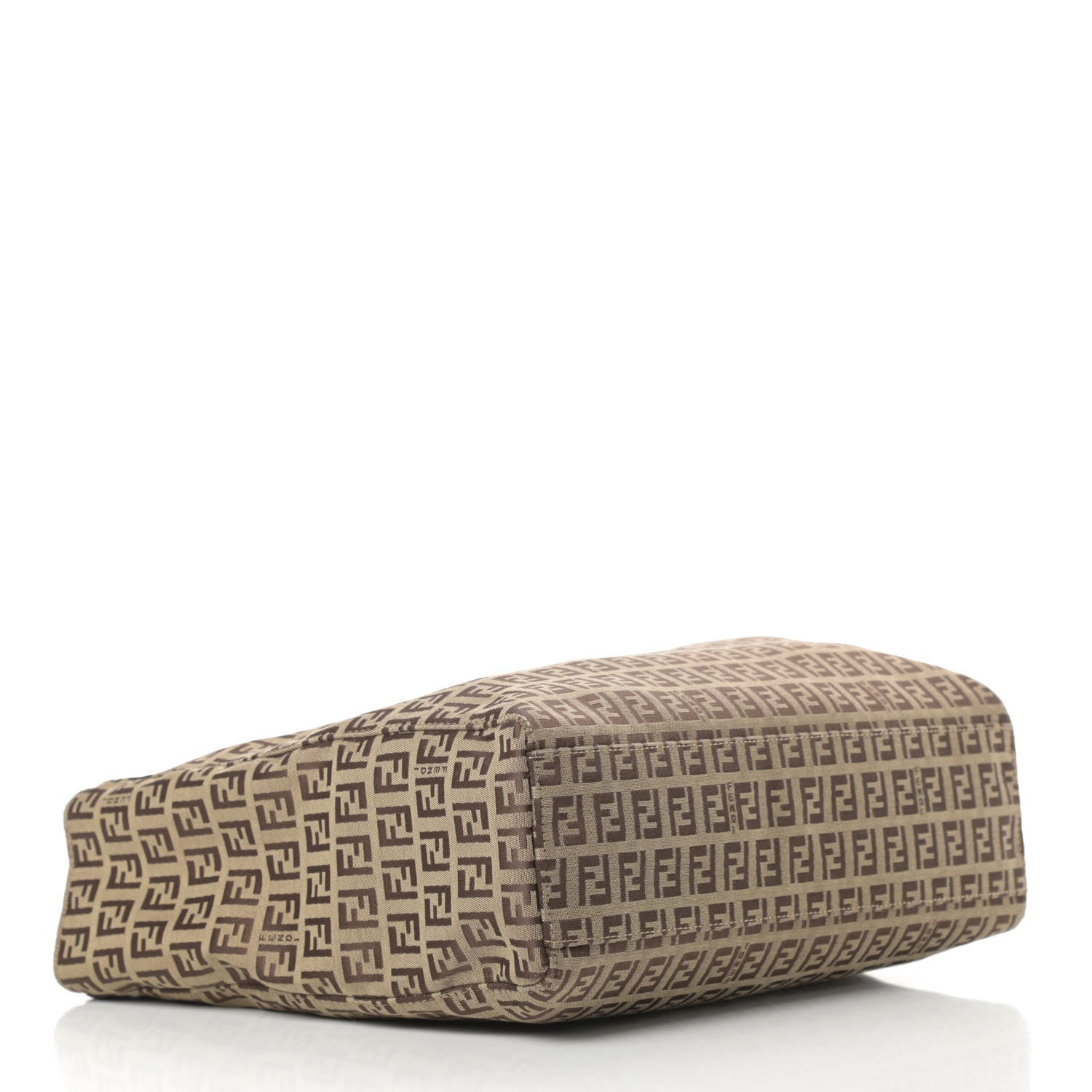 Fendi Zucchino Shopping Tote Tobacco Brown 4 of 14