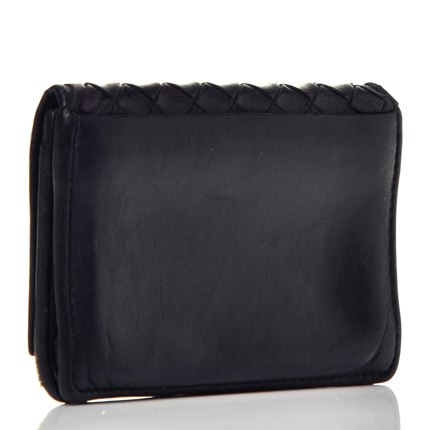 Bottega Veneta Nappa Intrecciato Card Holder Black 3 of 6