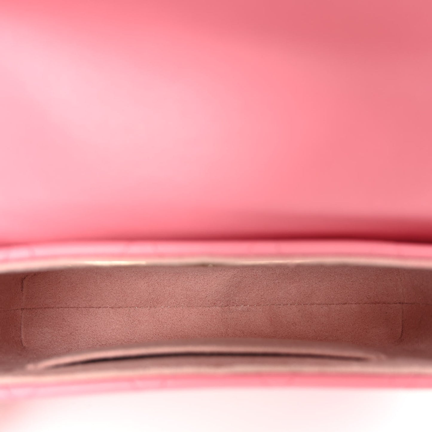 Calfskin Diamond Stitched Chain Around Flap Phone Holder Dark Pink