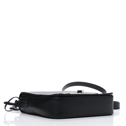 Prada Saffiano Sound Crossbody Bag Black 3 of 7