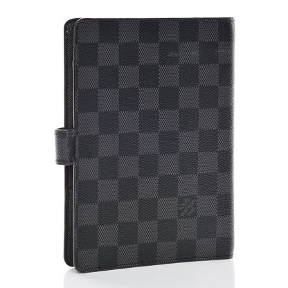 Louis Vuitton Damier Graphite Medium Ring Agenda Cover 3 of 11