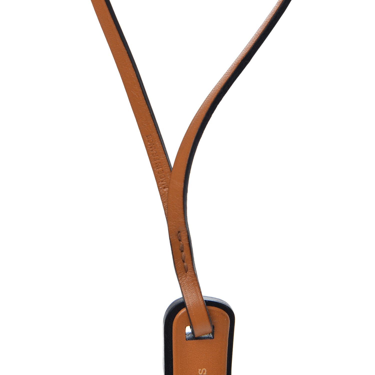 Hermes Epsom Butler Calfskin Hunter Oran Nano Bag Charm Etoupe 3 of 4