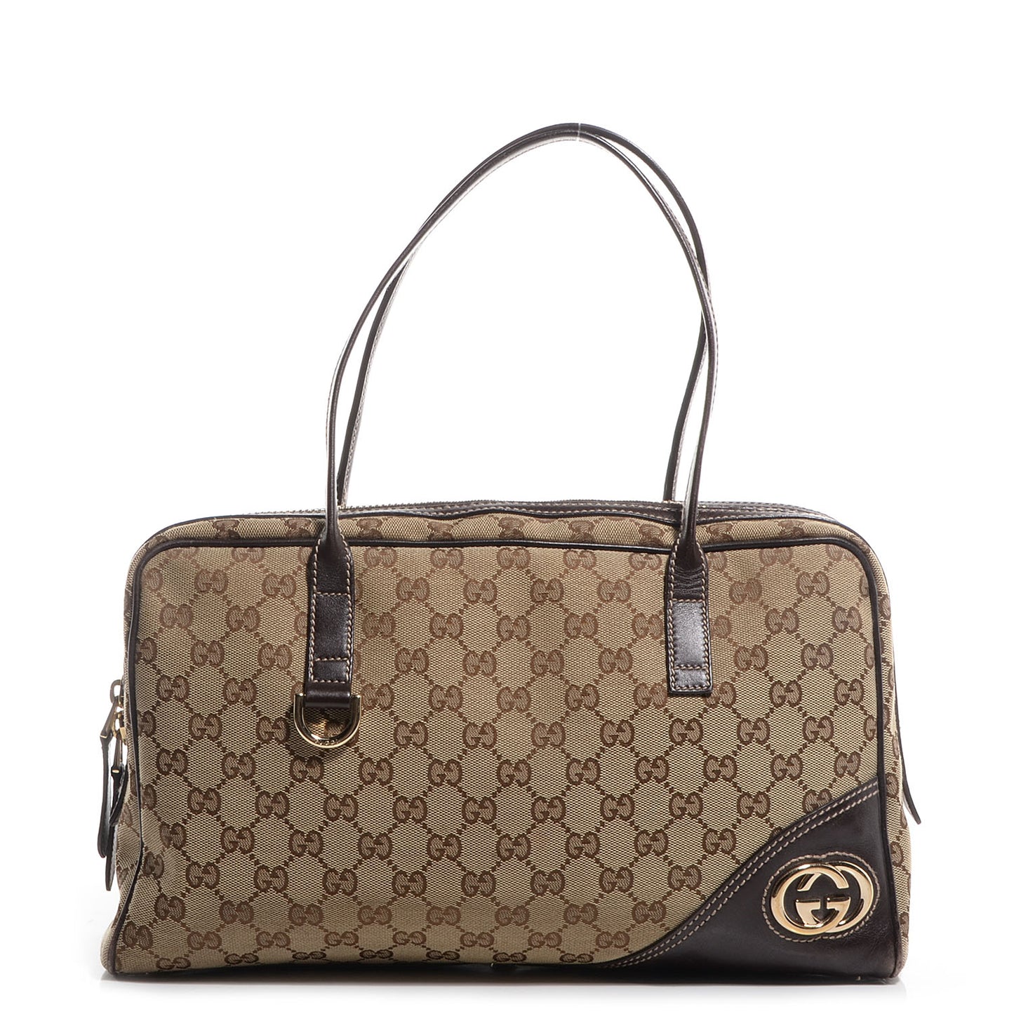 Monogram New Britt Medium Boston Brown