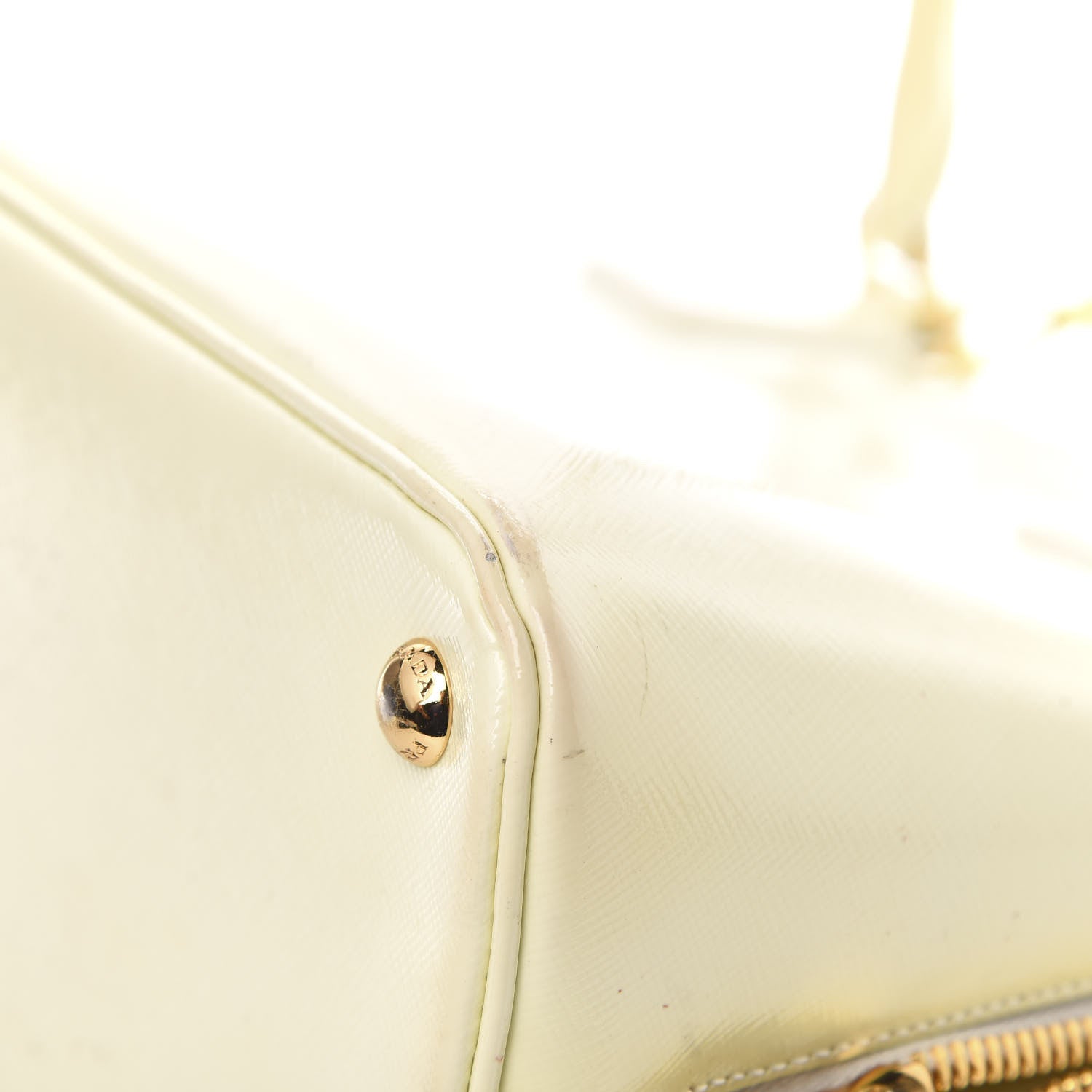 Prada Saffiano Lux Medium Promenade Tote White 13 of 15