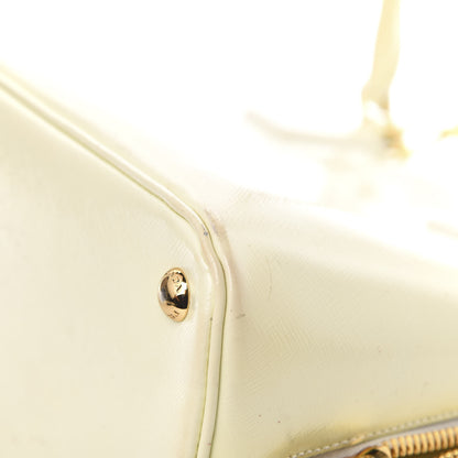 Prada Saffiano Lux Medium Promenade Tote White 13 of 15