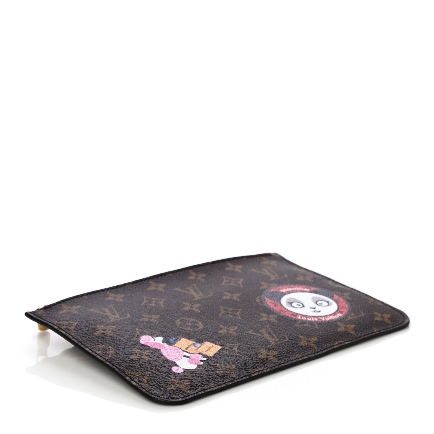 Louis Vuitton Monogram World Tour Neverfull MM GM Pochette 4 of 10