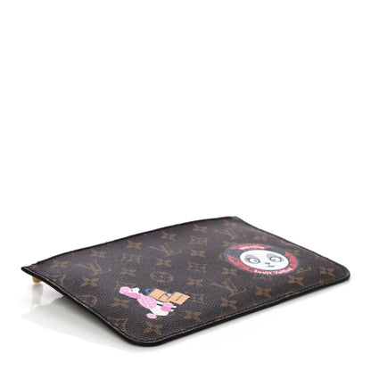 Louis Vuitton Monogram World Tour Neverfull MM GM Pochette 4 of 10