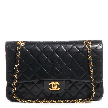 Chanel Lambskin Medium Double Flap Black 1 of 7