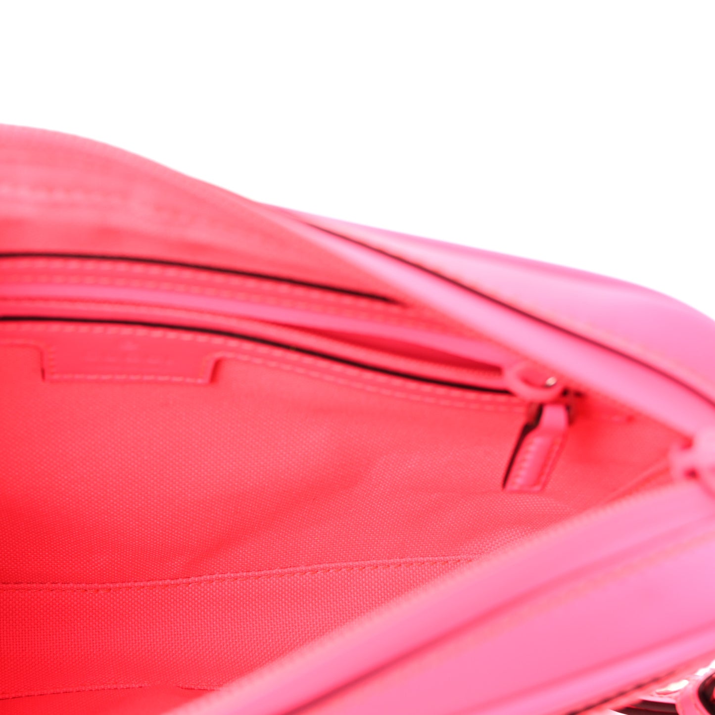 Rubber Effect Monogram GG Crossbody Bag Fluorescent Fuxia
