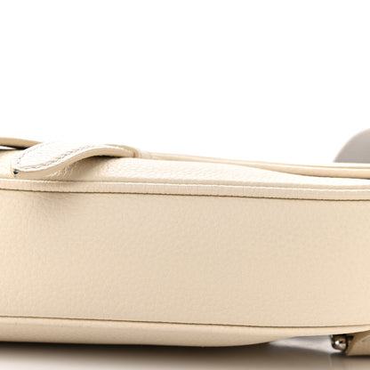 Christian Dior Grained Calfskin Mens Saddle Bag Latte 10 of 16