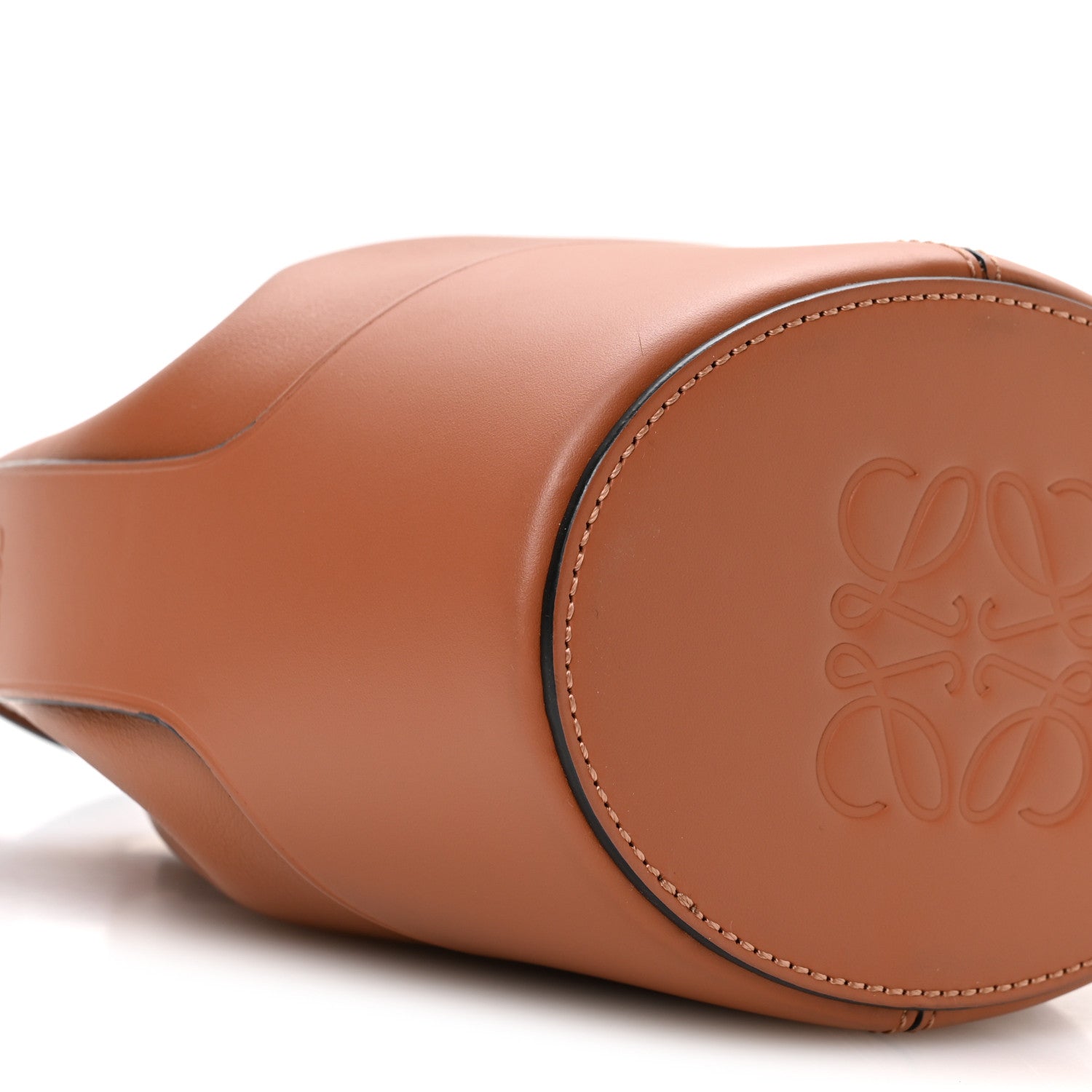 Loewe Calfskin Mini Balloon Bucket Bag Tan 9 of 10