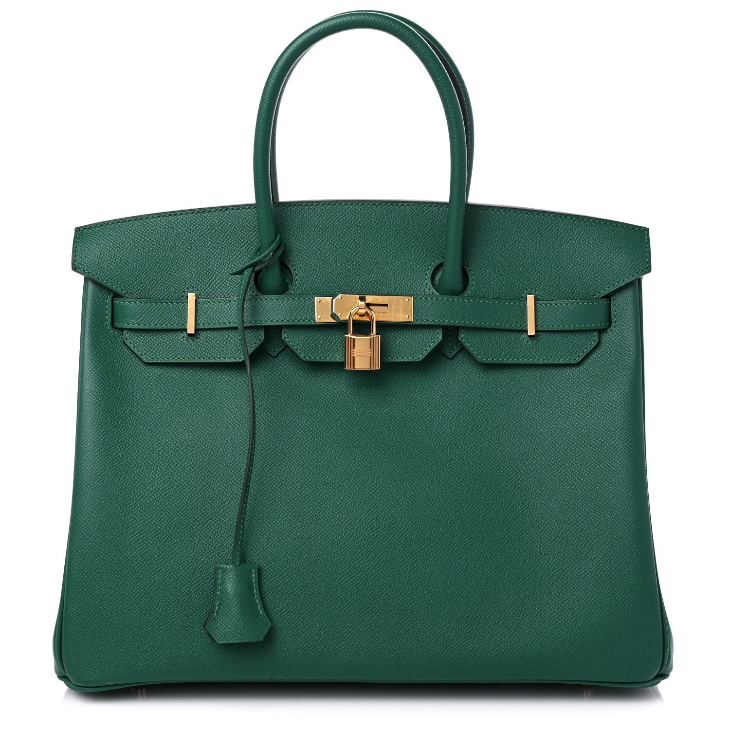 Hermes Epsom Birkin 35 Malachite 1 of 14