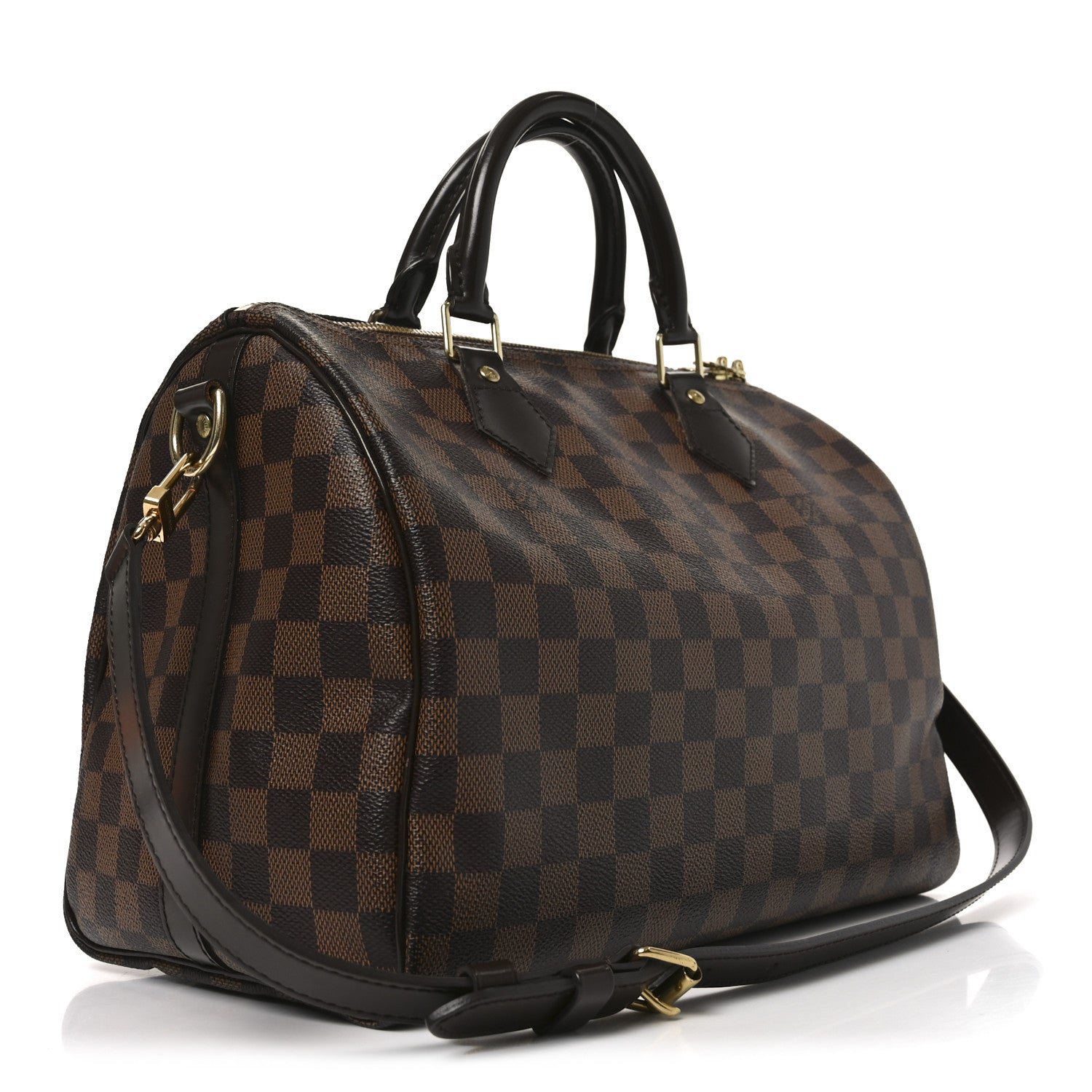 Louis Vuitton Damier Ebene Speedy Bandouliere 30 4 of 18