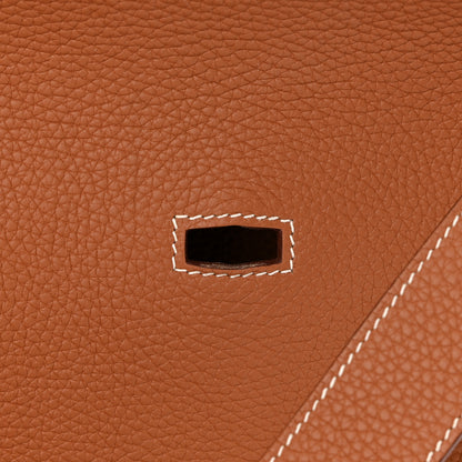 Hermes Taurillon Clemence Jypsiere 31 Gold 14 of 16
