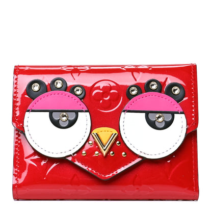 Louis Vuitton Vernis Valentines Bird Victorine Wallet Pomme D'Amour 1 of 4