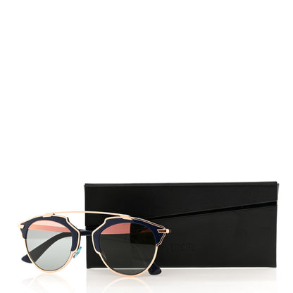 Christian Dior So Real Sunglasses Blue Marine Pink 8 of 8