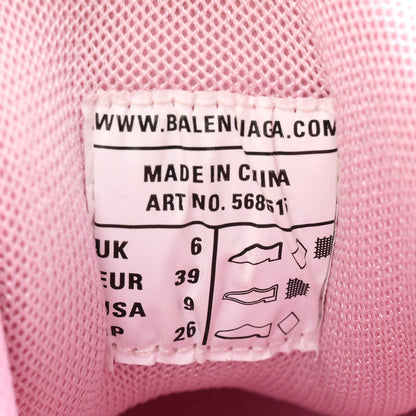 Balenciaga Rubber Mesh Monocolor Clear Sole Womens Track.2 Open Sneakers 39 Pink 9 of 10