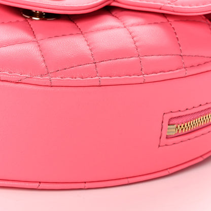 Chanel Lambskin Quilted CC In Love Heart Bag Pink 10 of 11