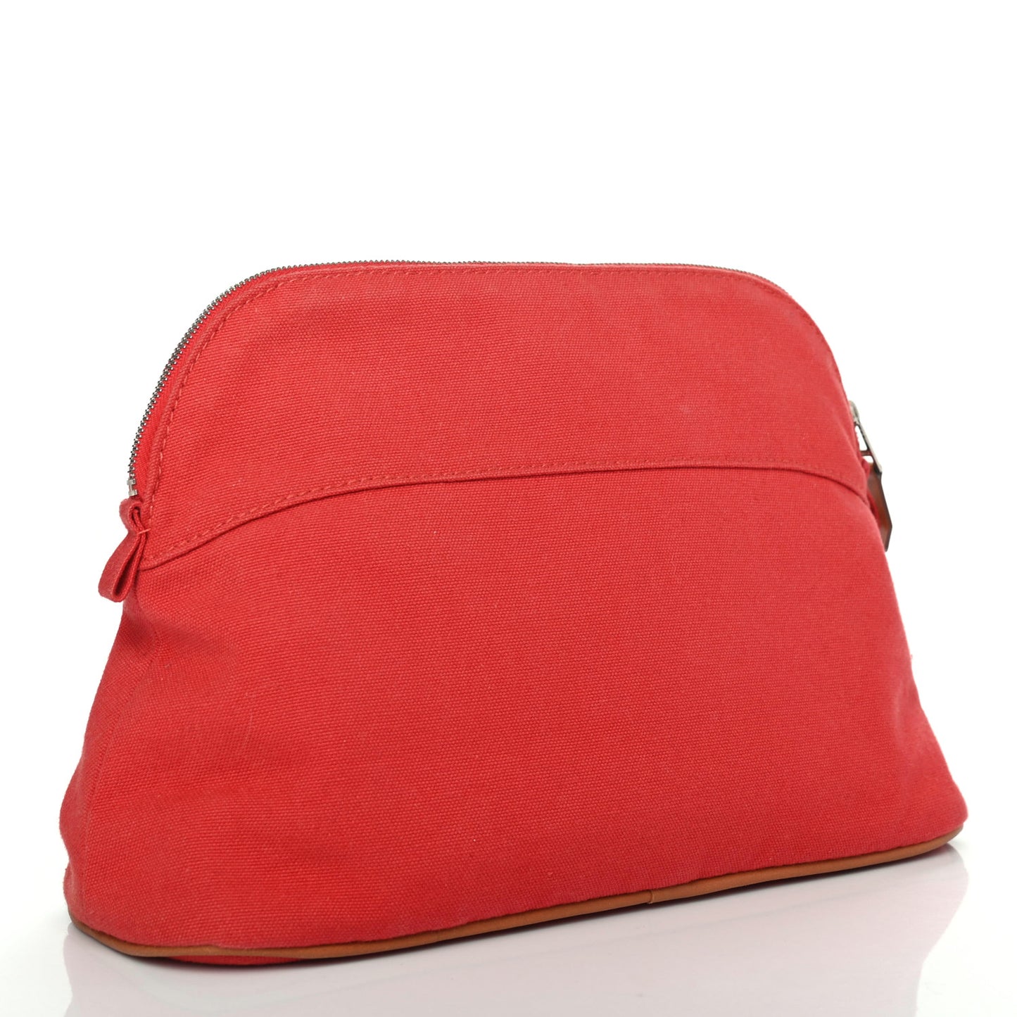 Cotton Bolide Travel Cosmetic Pouch Rouge