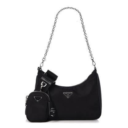 Prada Nylon Re-Edition 2005 Shoulder Bag Black 1 of 14