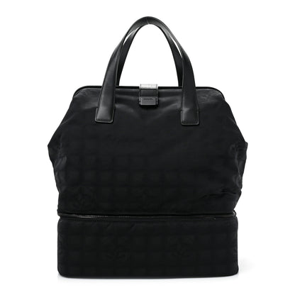 Chanel Nylon Travel Convertible Tote Black 1 of 14