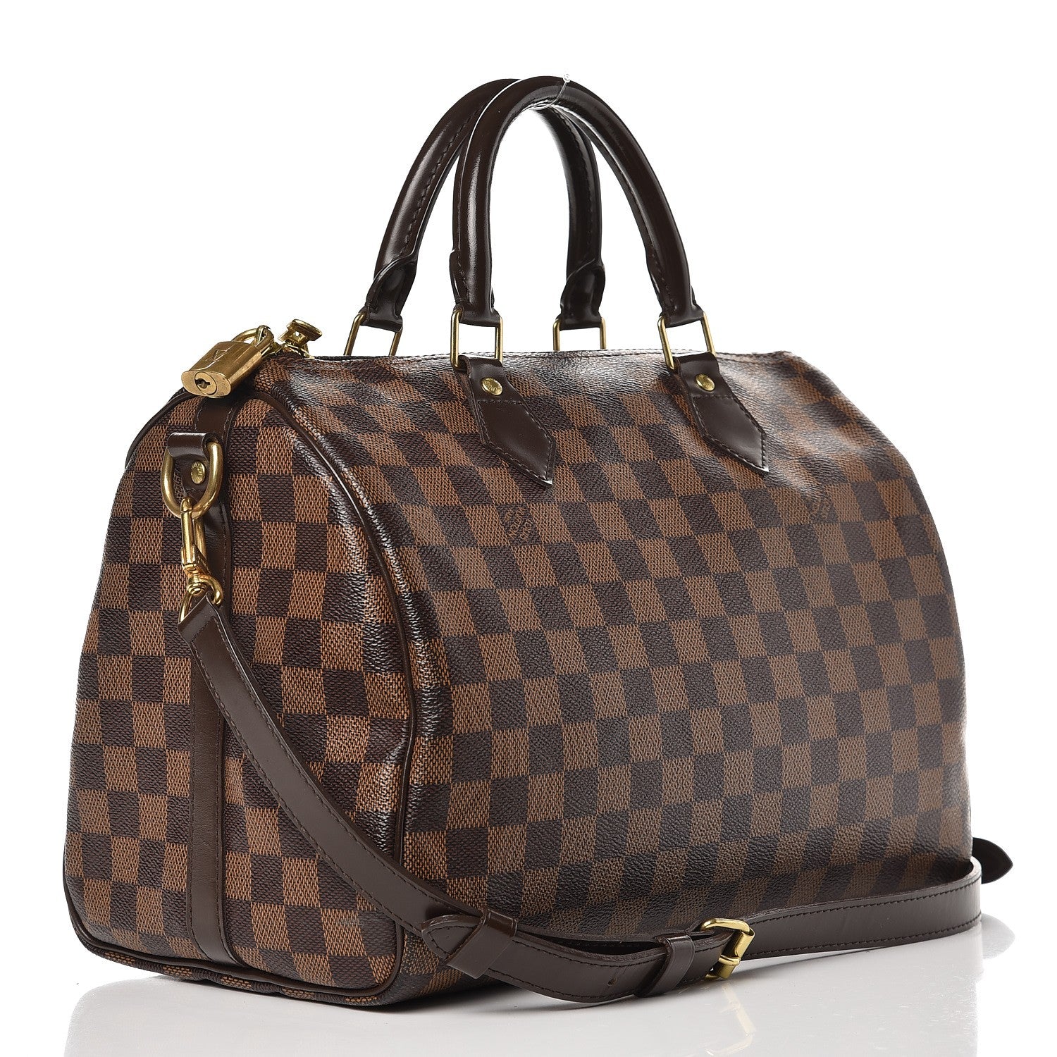 Louis Vuitton Damier Ebene Speedy Bandouliere 30 4 of 17