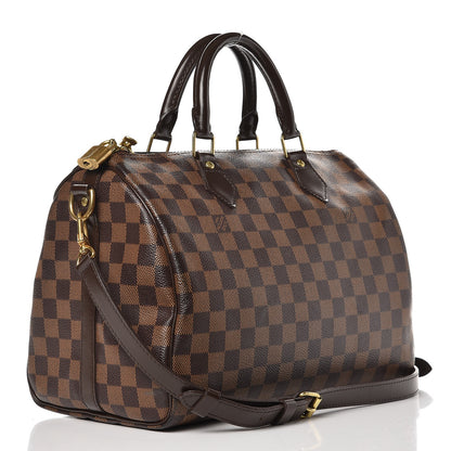 Louis Vuitton Damier Ebene Speedy Bandouliere 30 4 of 17