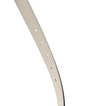 Gucci Calfskin Double G 20mm Belt 80 32 Mystic White 3 of 7
