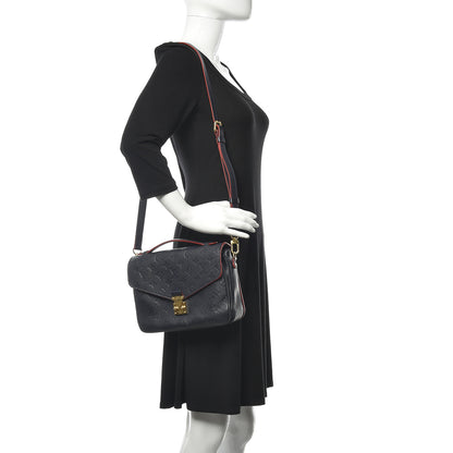 Louis Vuitton Empreinte Pochette Metis Marine Rouge 2 of 13