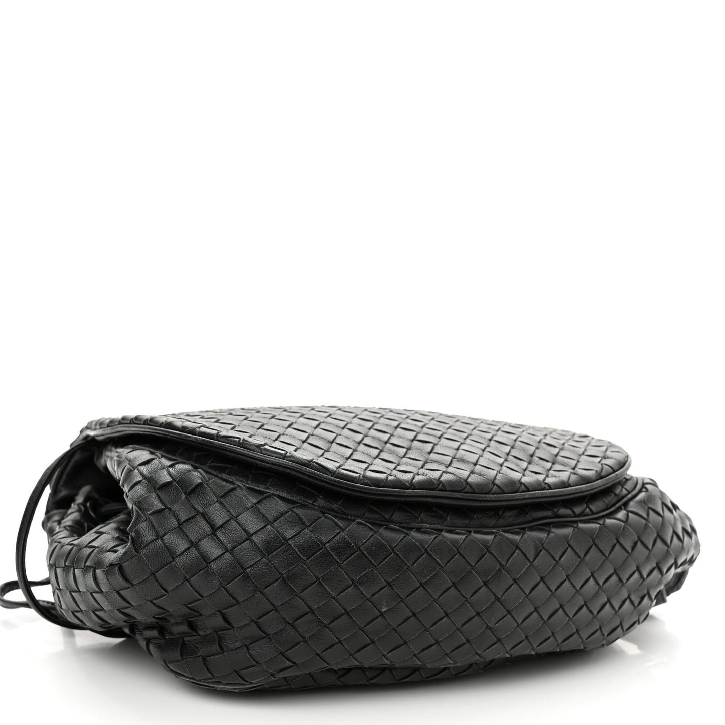 Nappa Intrecciato Messenger Bag Black