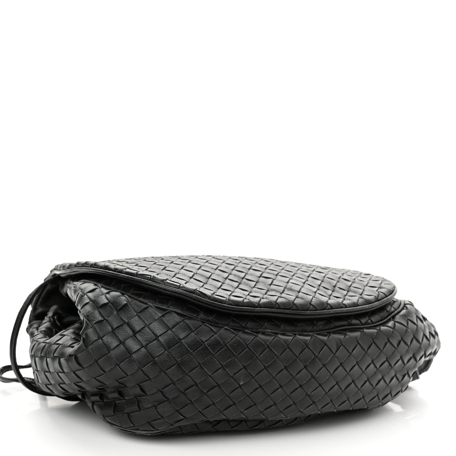 Bottega Veneta Nappa Intrecciato Messenger Bag Black 4 of 10