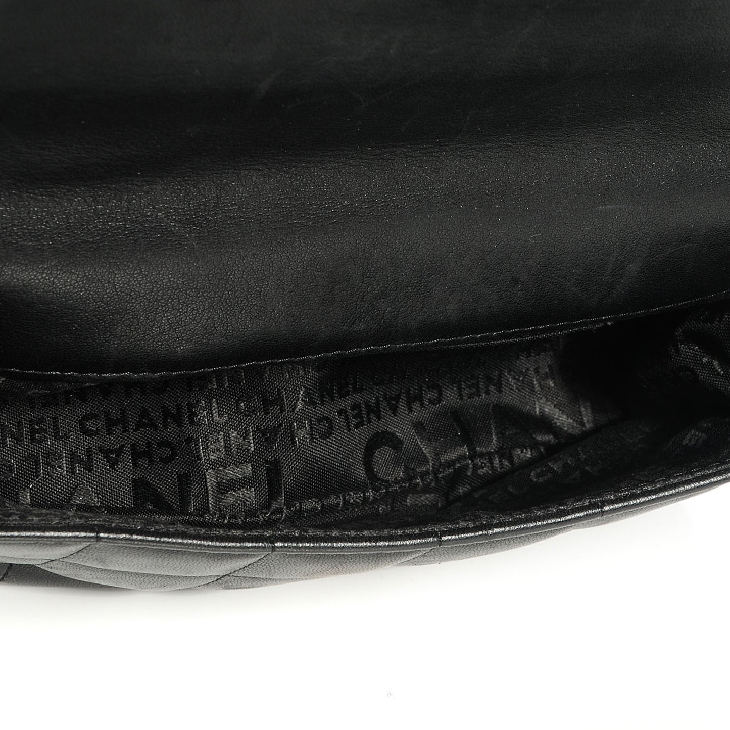 Lambskin Camellia Mini Flap Black