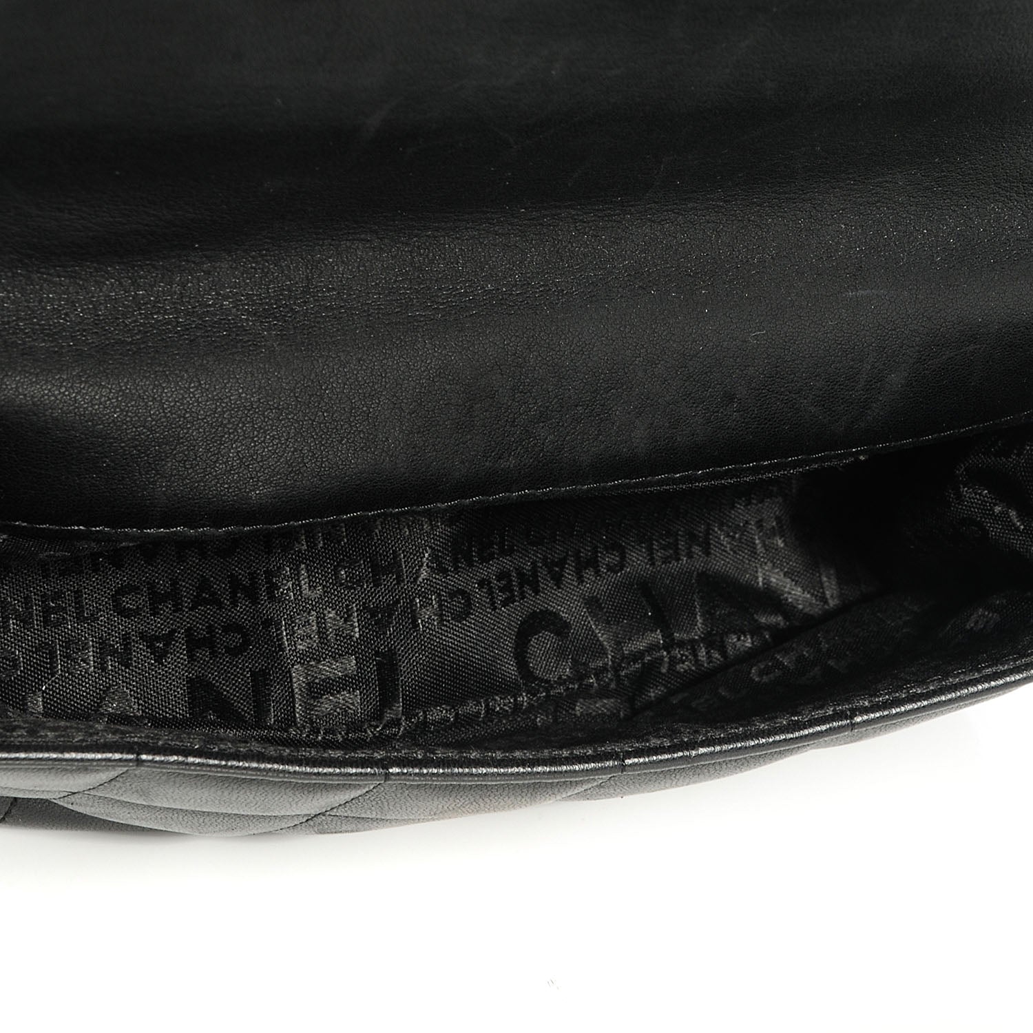 Chanel Lambskin Camellia Mini Flap Black 5 of 7