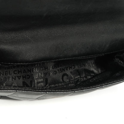 Chanel Lambskin Camellia Mini Flap Black 5 of 7
