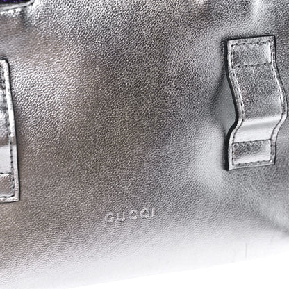 Gucci Metallic Calfskin Childrens Rabbit Bag Silver 14 of 14