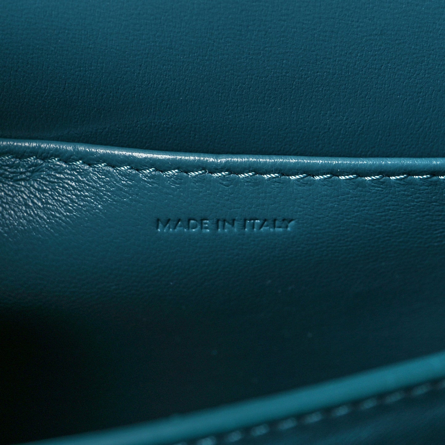 Liege Calfskin Teen Classic Box Flap Bag Prussian Blue