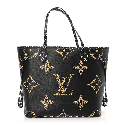 Louis Vuitton Monogram Giant Jungle Neverfull MM Black 1 of 10