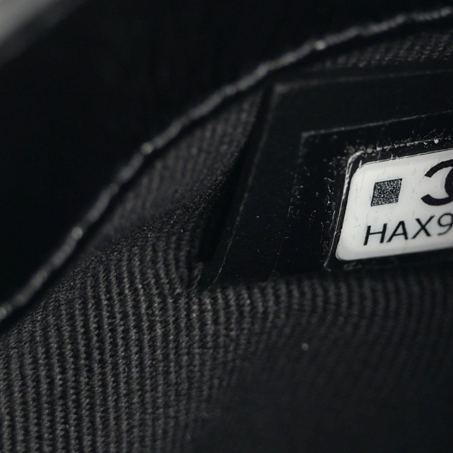 Chanel Shiny Crumpled Calfskin Quilted Nano 31 Shopping Bag Black 7 of 12