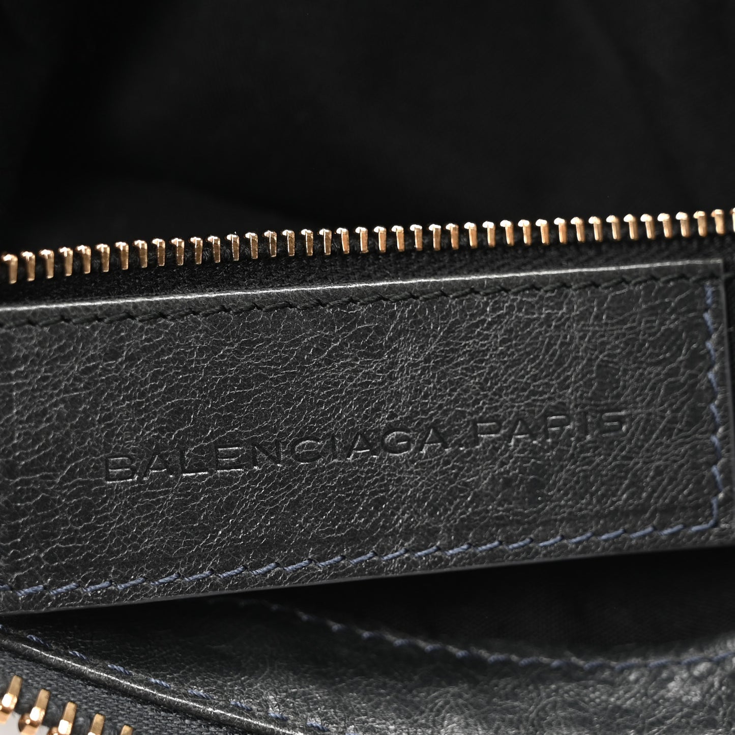 Agneau Giant 12 Rose Gold Hardware Anthracite