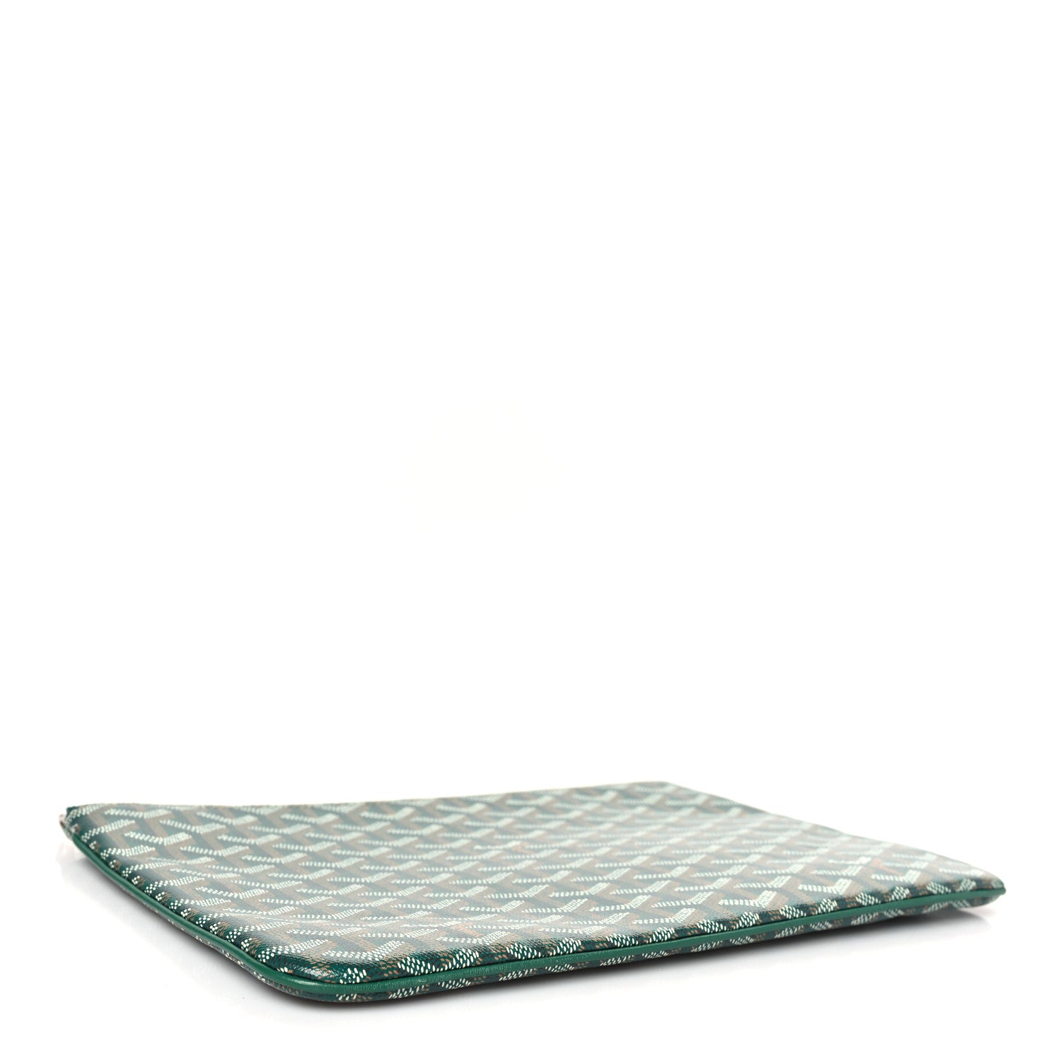 Goyard Goyardine Senat Pochette MM Green 4 of 8