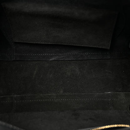 Celine Supple Shiny Lambskin Little New Luggage Black 5 of 10