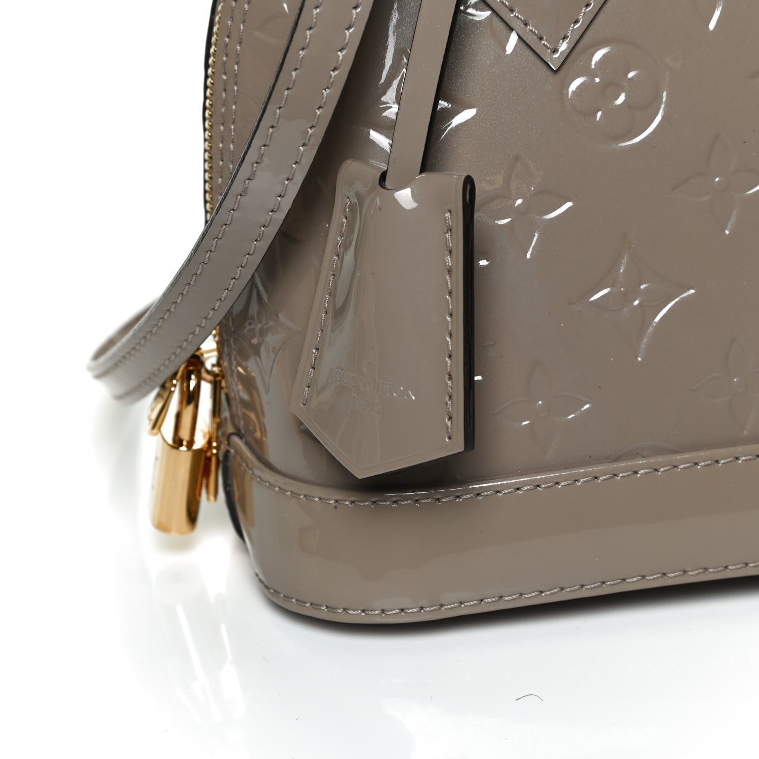 Louis Vuitton Vernis Alma BB Galet 7 of 11