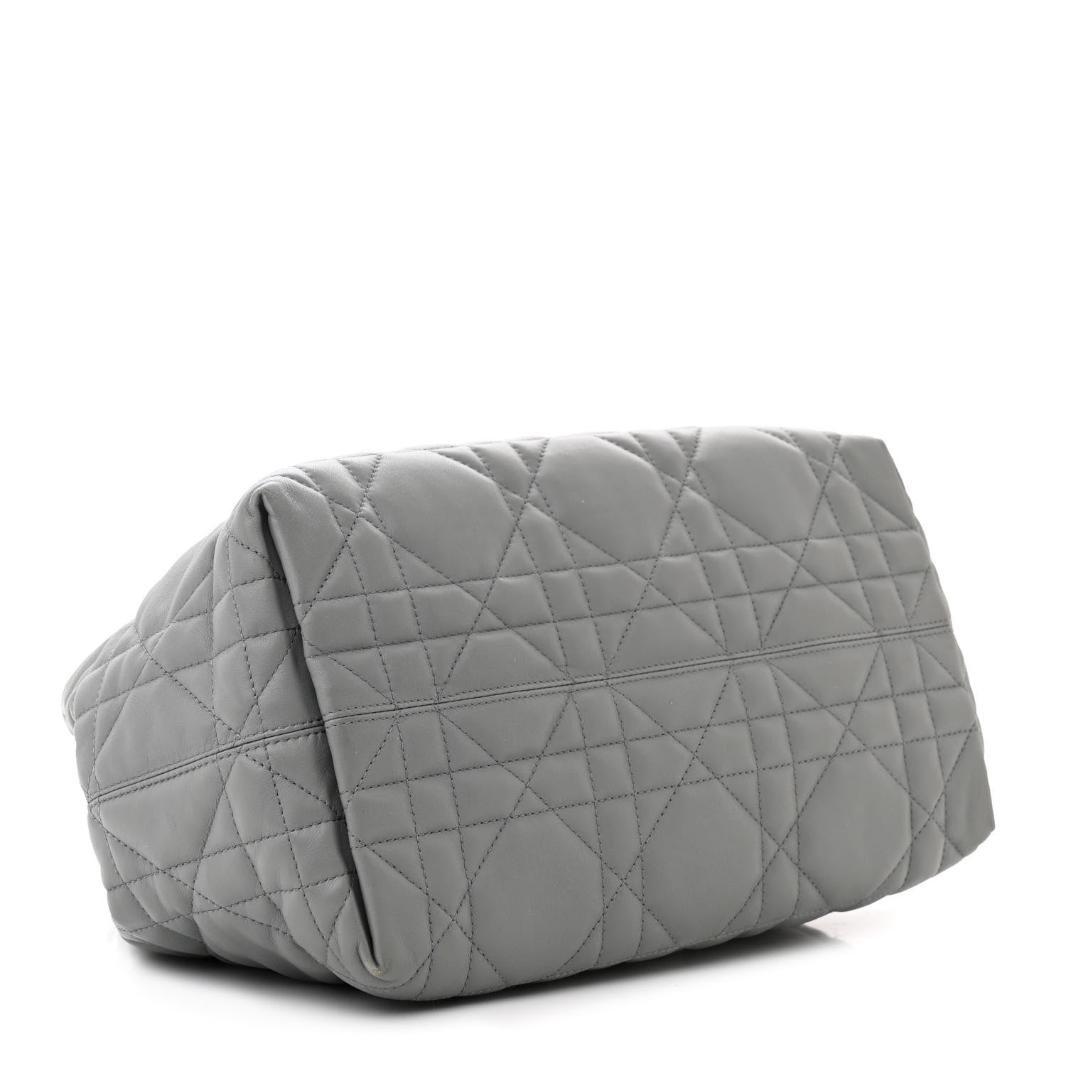 Christian Dior Calfskin Macrocannage Medium Toujours Grey 5 of 14
