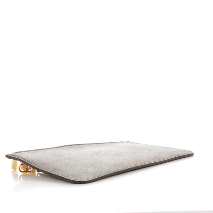 Louis Vuitton Monogram Neverfull MM GM Pochette Fuchsia 4 of 7