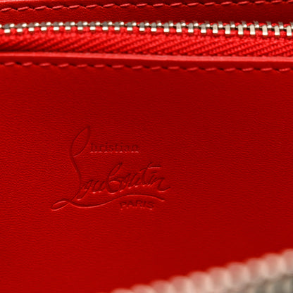 Christian Louboutin Calfskin Panettone Spiked Zip Around Wallet Ivory 7 of 8