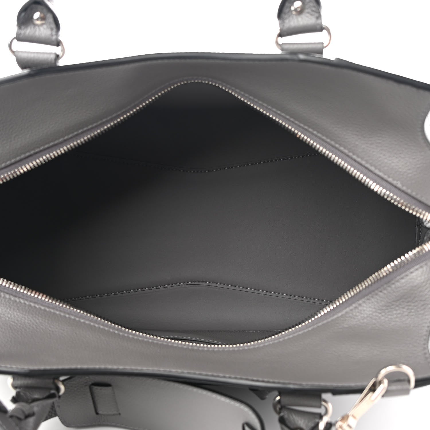 Balenciaga Grained Calfskin Neo Classic Silver Hardware Medium City Dark Grey 5 of 8