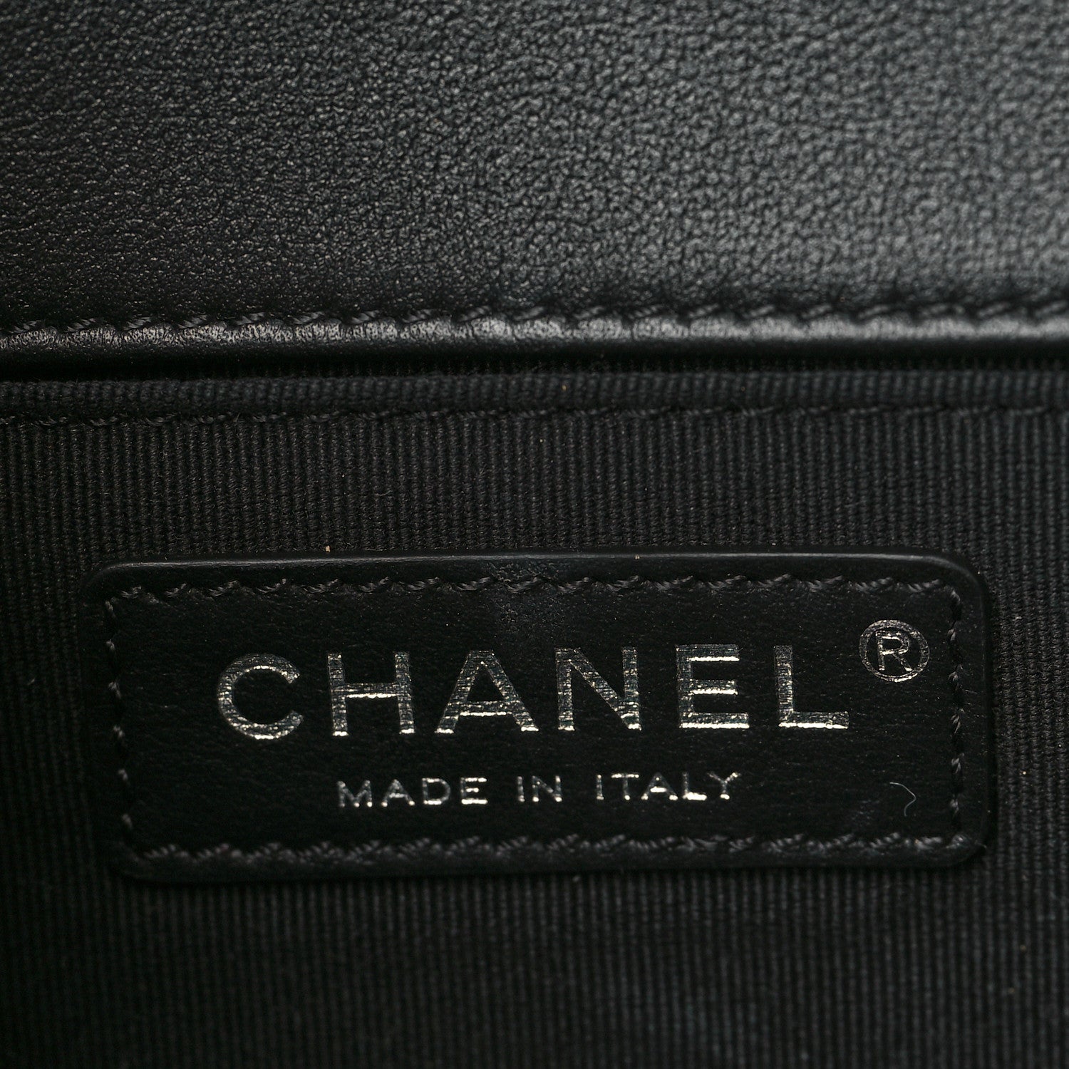 Chanel Lambskin Quilted Medium Boy Flap Black 6 of 9