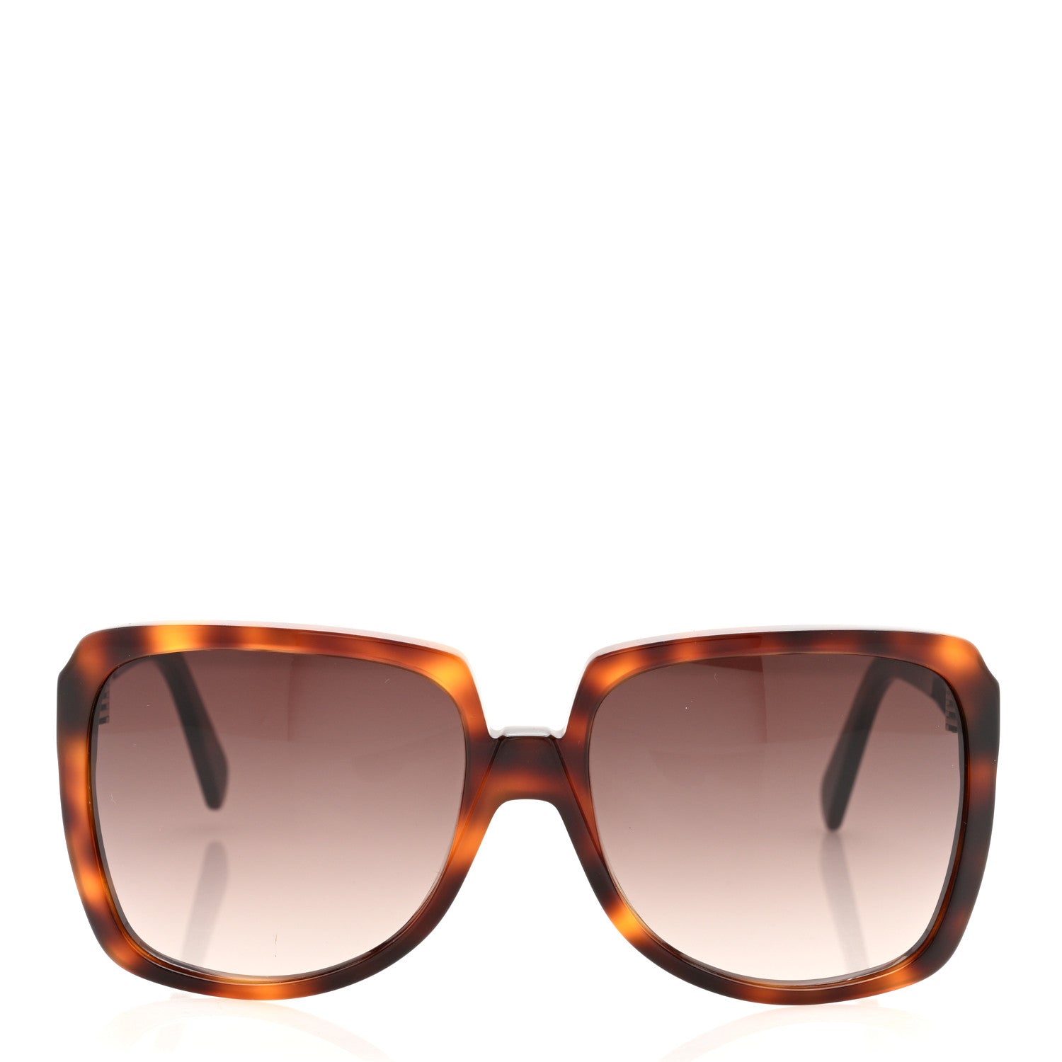 Celine Acetate Oversized Square Sunglasses CL401461 Tortoise 2 of 7