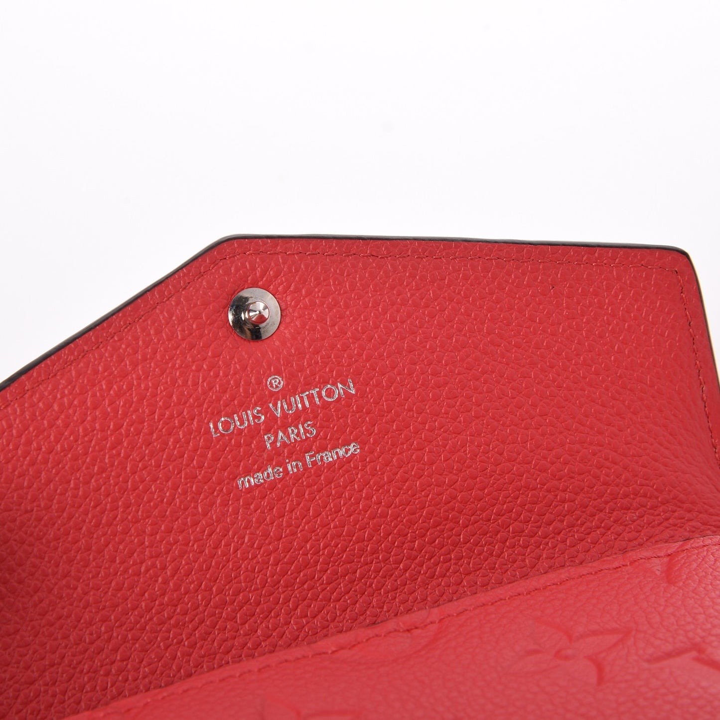 Empreinte Key Pouch Poppy