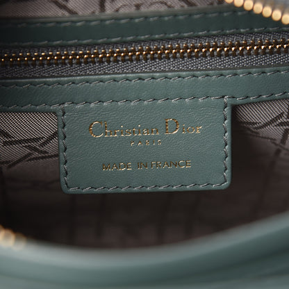 Christian Dior Lambskin Cannage Medium Lady Dior Orage 6 of 11